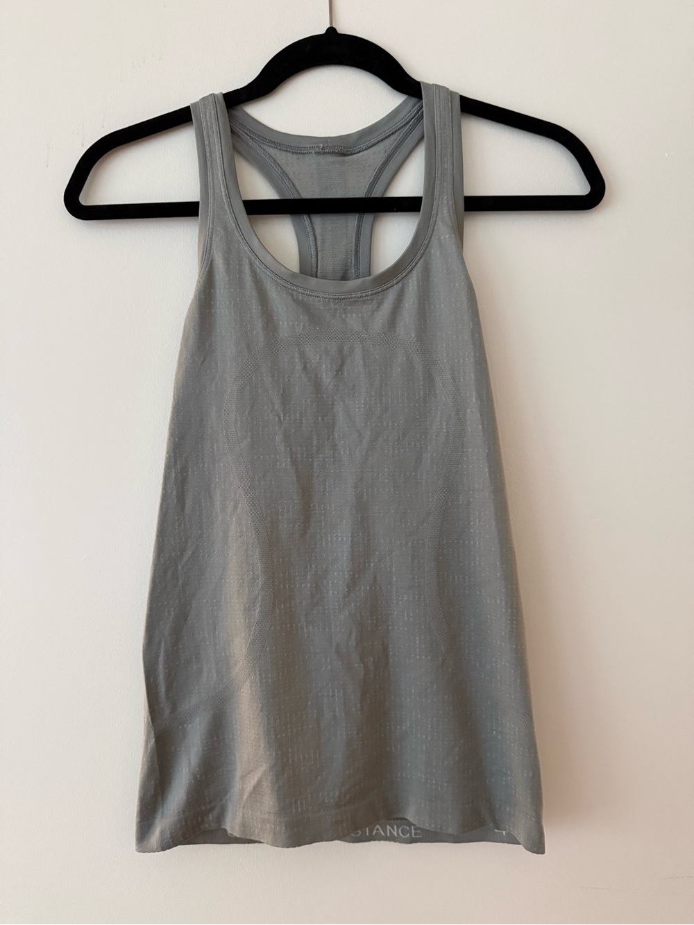 lululemon athletica Gray Racerback Tank
